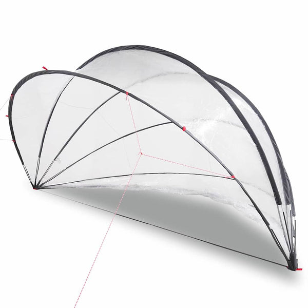 Pool Dome Transparent 430x430x210cm