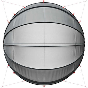 Pool Dome Schwarz 430x430x210 cm