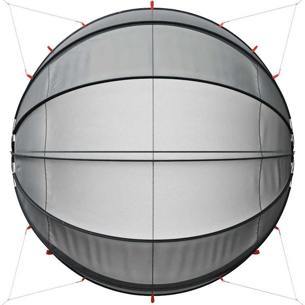 Pool Dome Schwarz 430x430x210 cm