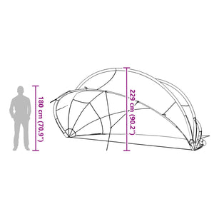 Pool Dome Blau 472x460x229 cm