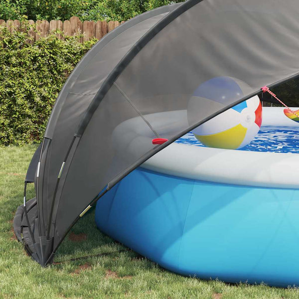 Pool Dome Schwarz 472x460x229 cm