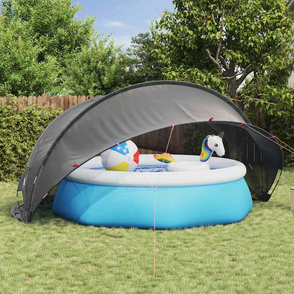 Pool Dome Schwarz 472x460x229 cm