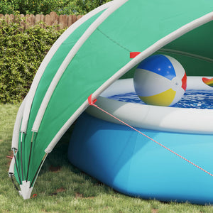 Pool Dome Blau 500x500 cm