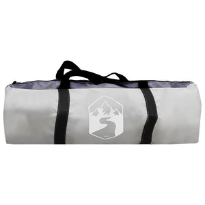 Pool Dome Grau/Orange 500x500x236 cm