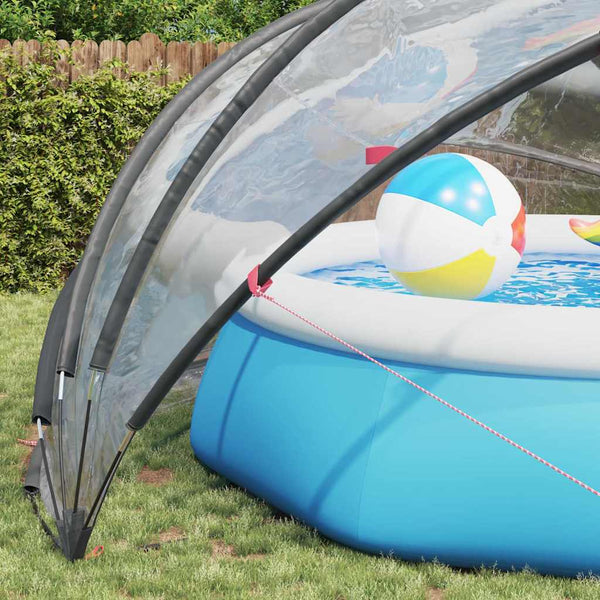 Pool Dome Transparent PVC 500x500x236 cm