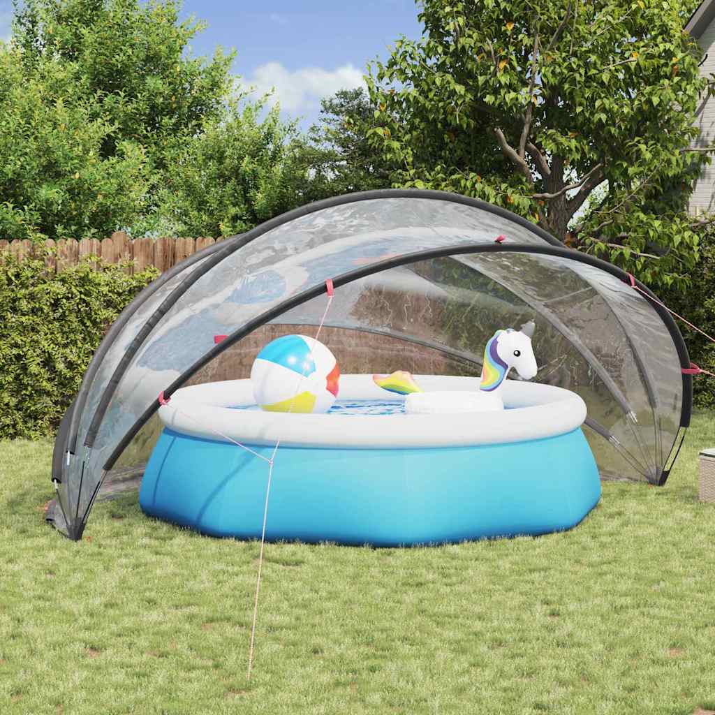 Pool Dome Transparent PVC 500x500x236 cm