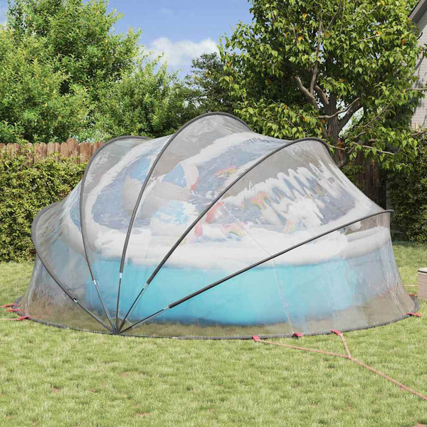 Pool Dome Transparent PVC 500x500x236 cm