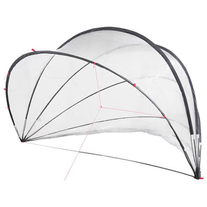 Pool Dome Transparent PVC 500x500x236 cm