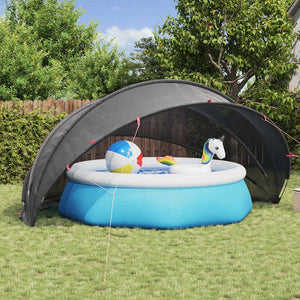 Pool Dome Schwarz 500x500 cm