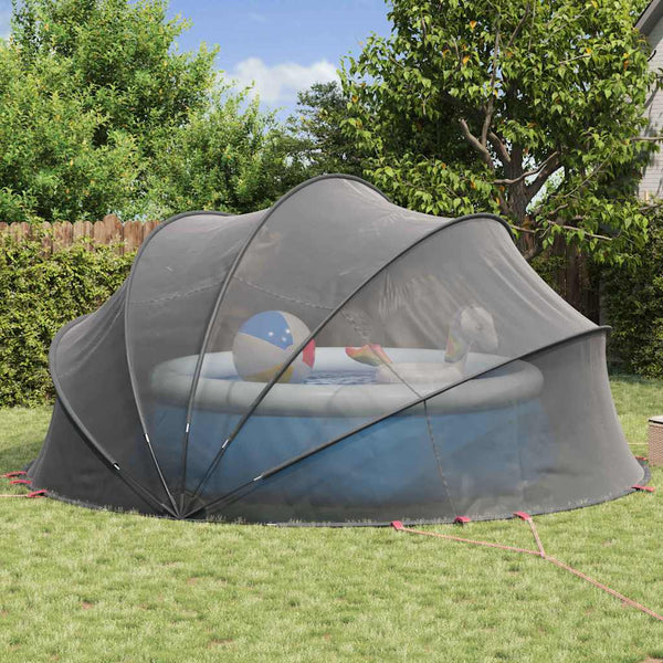 Pool Dome Schwarz 500x500 cm