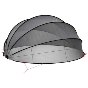 Pool Dome Schwarz 500x500 cm