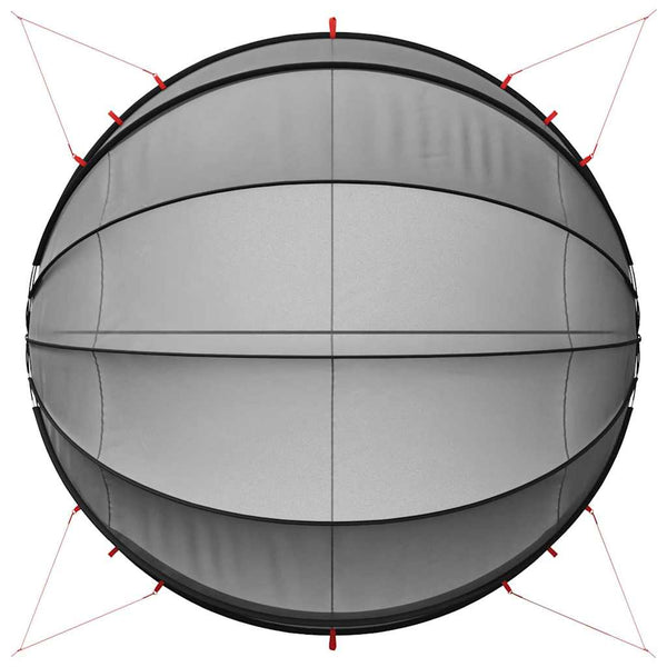 Pool Dome Schwarz 500x500 cm
