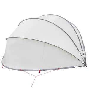 Pool Dome Grau/Orange 546x516x250cm