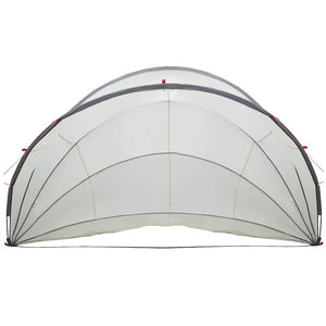 Pool Dome Grau/Orange 546x516x250cm