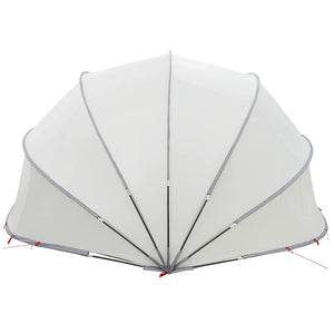 Pool Dome Grau/Orange 546x516x250cm