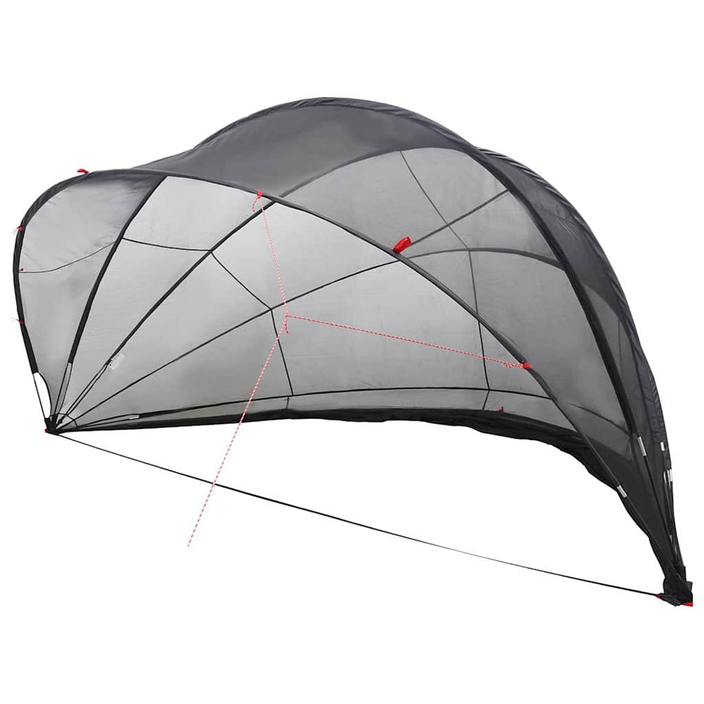 Pool Dome Schwarz 546x516x250 cm