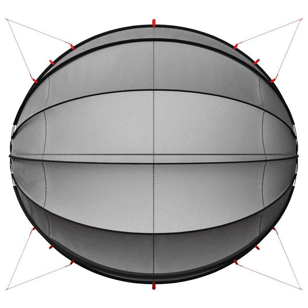 Pool Dome Schwarz 546x516x250 cm