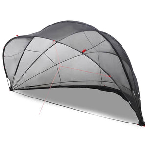 Pool Dome Schwarz 546x516x250 cm