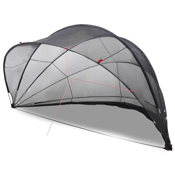 Pool Dome Schwarz 546x516x250 cm