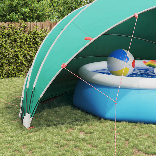Pool Dome Blau 592x590x275 cm