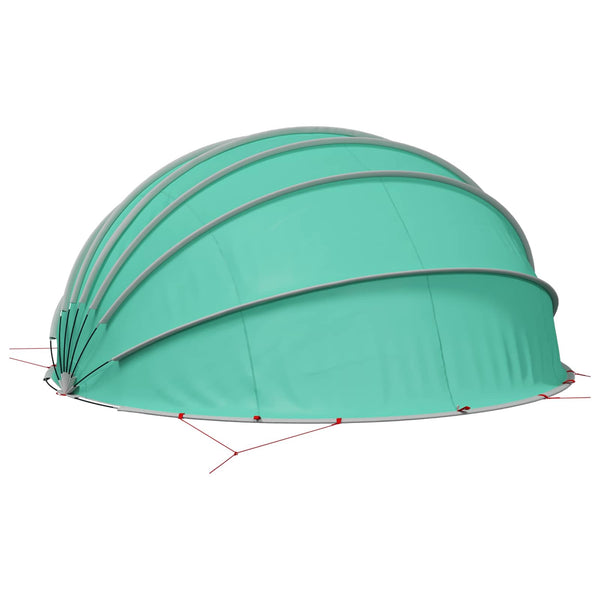 Pool Dome Blau 592x590x275 cm