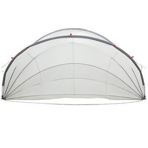 Pool Dome Grau/Orange 592x590x275cm