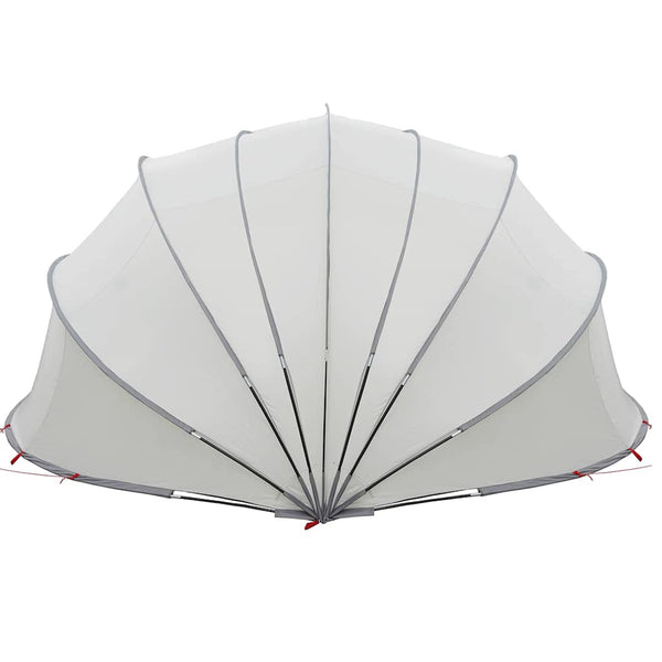Pool Dome Grau/Orange 592x590x275cm
