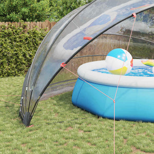 Pool Dome Transparent PVC 592x590x275cm