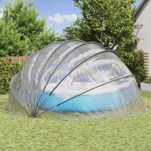 Pool Dome Transparent PVC 592x590x275cm