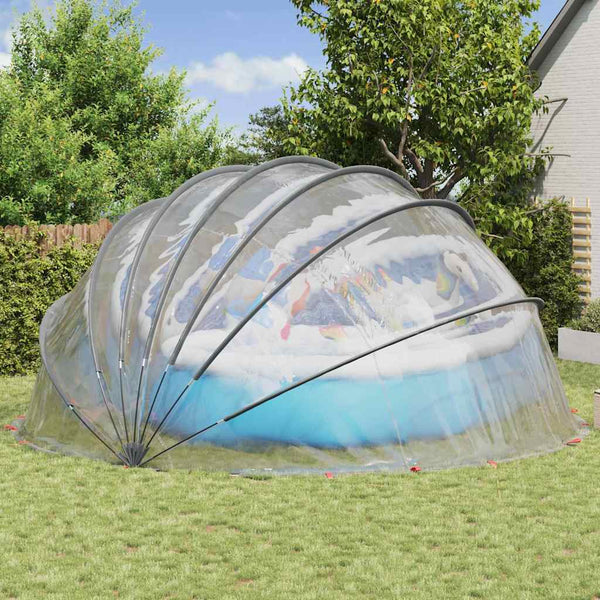 Pool Dome Transparent PVC 592x590x275cm