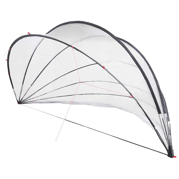 Pool Dome Transparent PVC 592x590x275cm