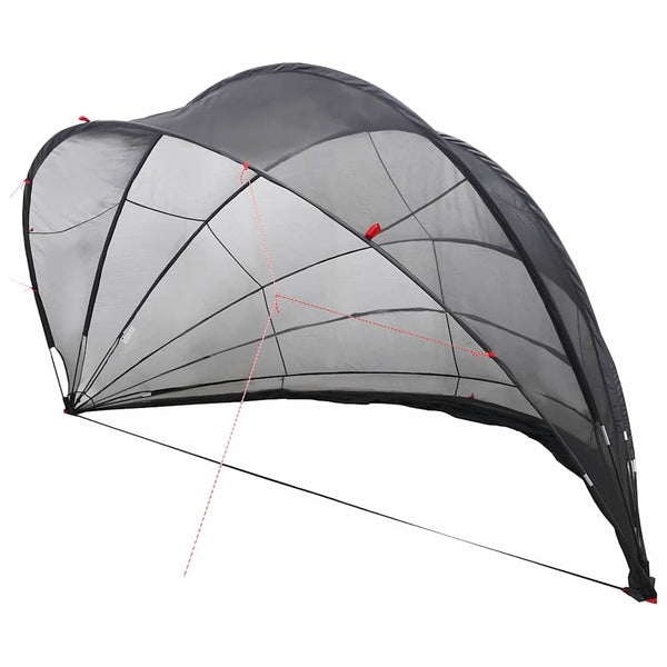 Pool Dome Schwarz 592x590x275 cm