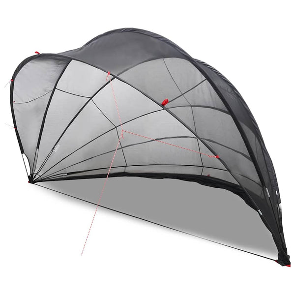 Pool Dome Schwarz 592x590x275 cm