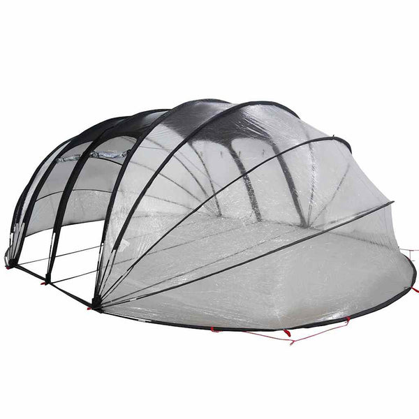 Poolzelt Kuppel Transparent 538x440x204cm