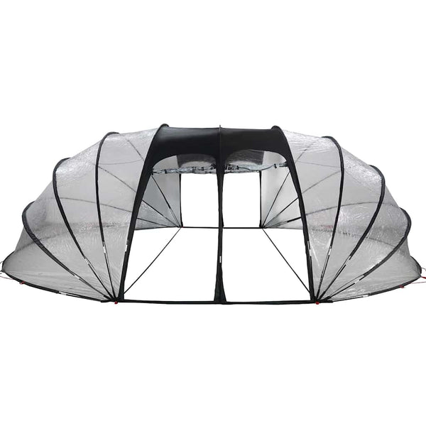 Poolzelt Kuppel Transparent 538x440x204cm