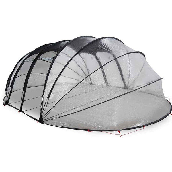 Poolzelt Kuppel Transparent 538x440x204cm