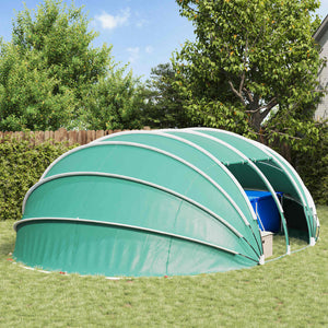 Poolzelt Kuppel Blau 640x432x205 cm