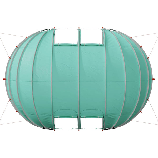 Poolzelt Kuppel Blau 640x432x205 cm