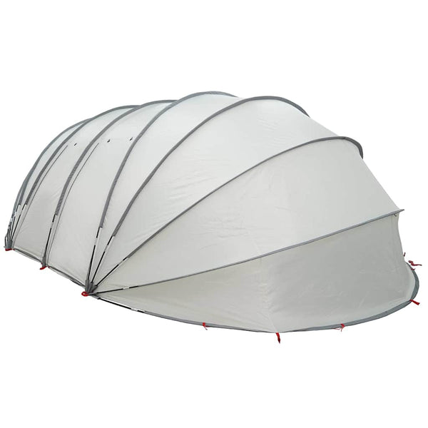 Poolzelt Kuppel Grau 640x432x205 cm