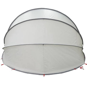 Poolzelt Kuppel Grau 640x432x205 cm