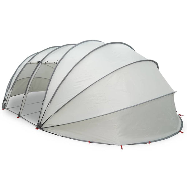 Poolzelt Kuppel Grau 640x432x205 cm