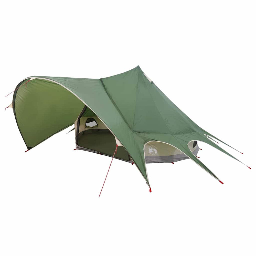 Tipi Zelt für 3 Personen Grün/Grau