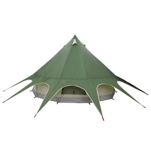 Tipi Zelt für 3 Personen Grün/Grau