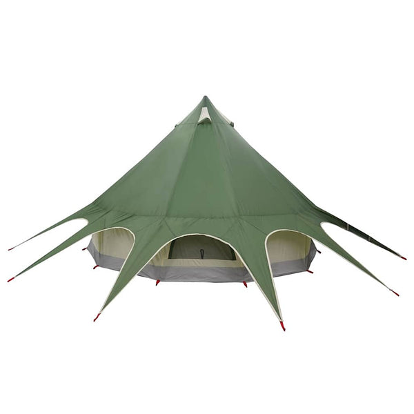 Tipi Zelt für 3 Personen Grün/Grau