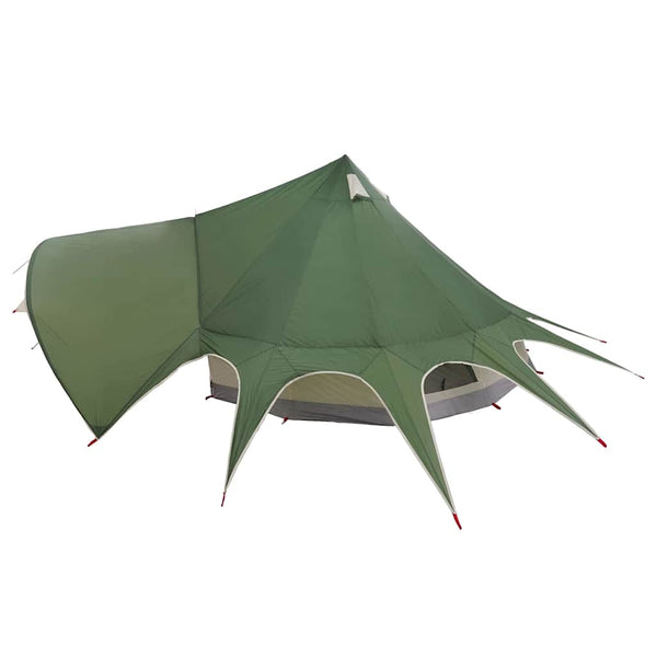 Tipi Zelt für 3 Personen Grün/Grau