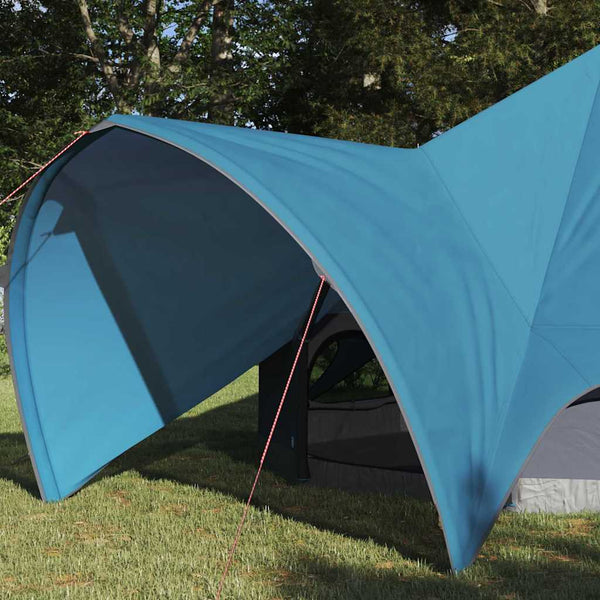 Tipi Zelt für 3 Personen, Blau/Grau