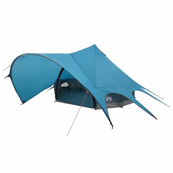 Tipi Zelt für 3 Personen, Blau/Grau