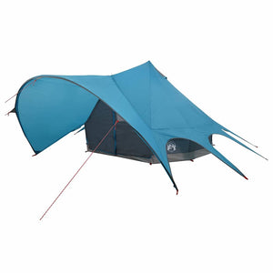 Tipi Zelt für 3 Personen, Blau/Grau