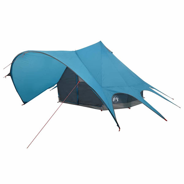 Tipi Zelt für 3 Personen, Blau/Grau