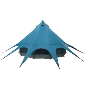 Tipi Zelt für 3 Personen, Blau/Grau